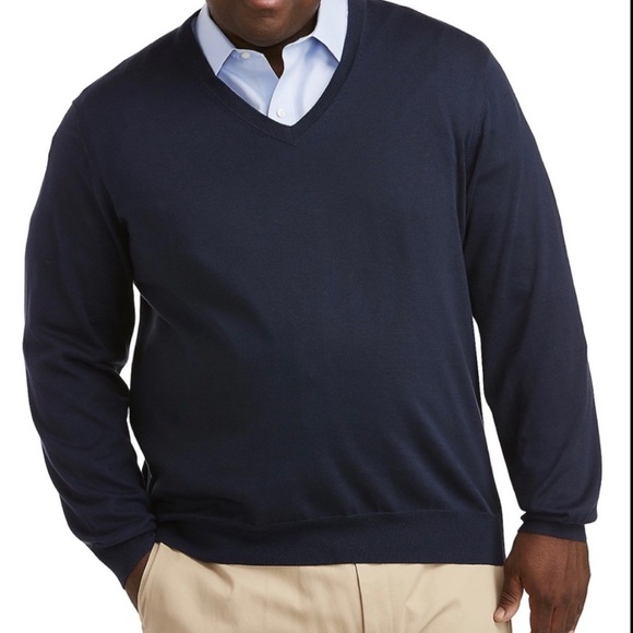 Brooks Brothers Other - Brooks Brothers Saxon Wool v-neck knit sweater
